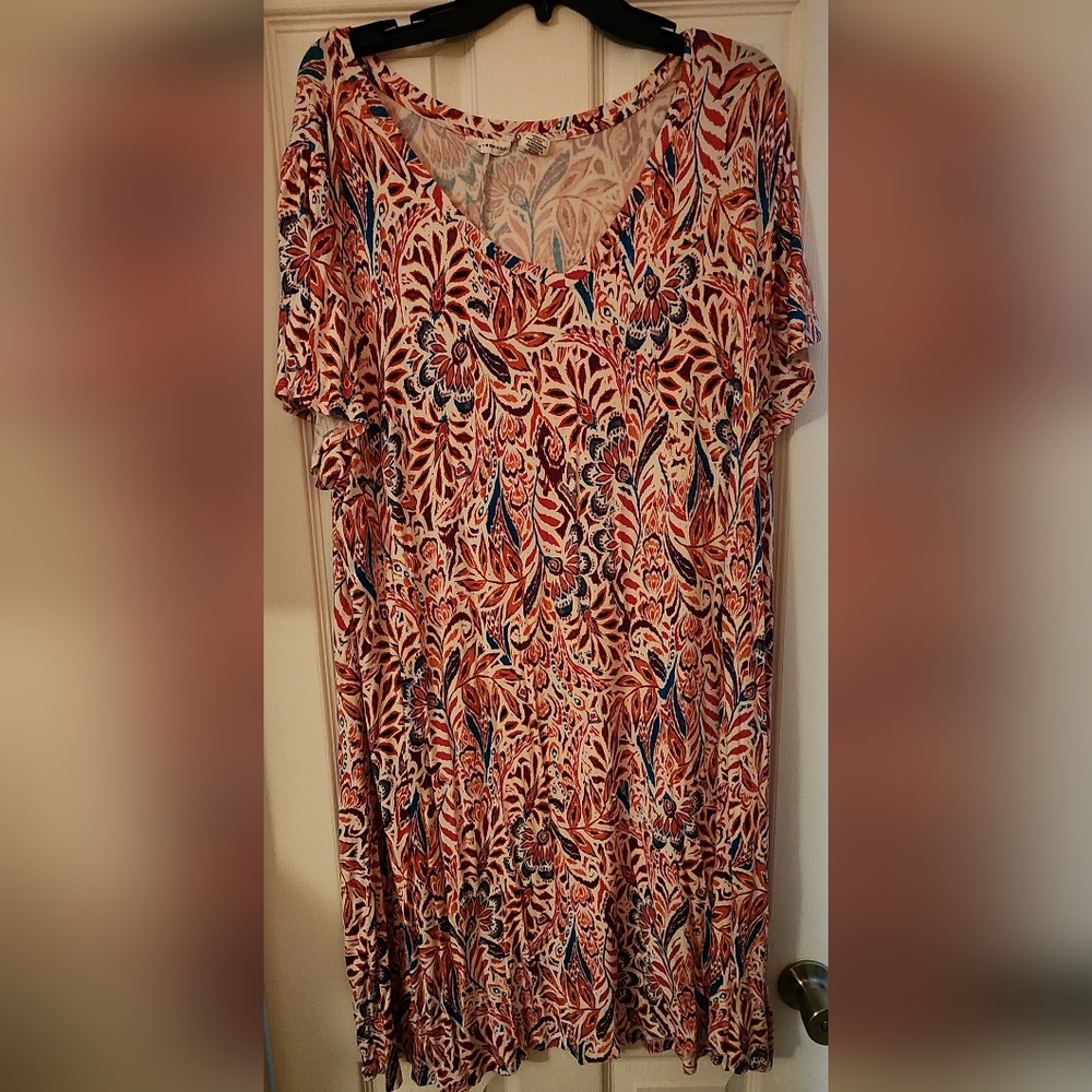 Lucky Brand Multicolor Abstract Dress